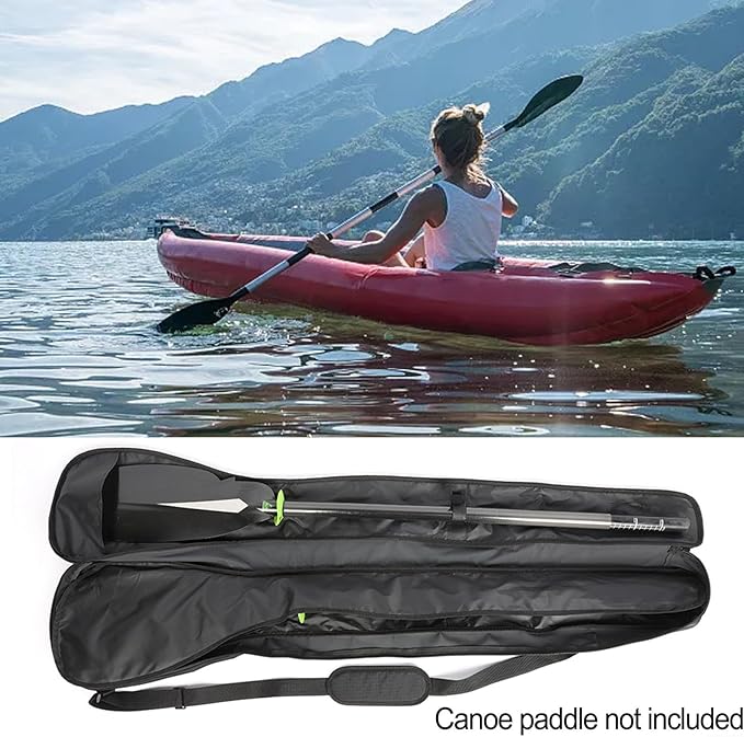 for KAYAK Paddle Bag Adjustable Shoulder Strap Oar Bags Portable for KAYAK Paddle Storage Bag With Separate Compartments Long for KAYAK Boat Canoe Storage Bag Carry Multiple Paddles
