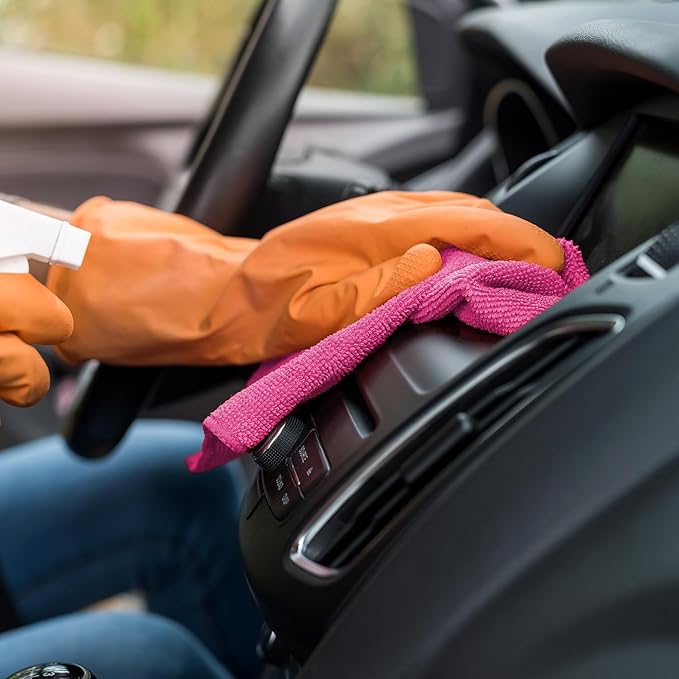 Arkwright Microfiber Gym Towel - Pack of 12 - Super Soft, Quick Dry Workout Sweat Towels, 300 GSM Lightweight & Absorbent for Sports, Working Out, Yoga, and Spa, 16 x 27 in, Navy