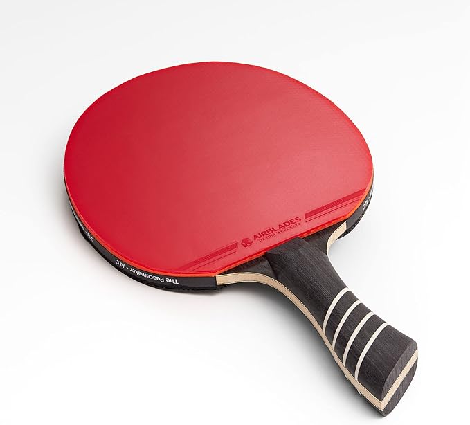 The Peace Maker ALC - Professional Ping Pong Paddle - Carbon Fiber Table Tennis Racket Producing Maximum Spin & Control for All Levels - Hard Carry Case & Ergonomic Handle.