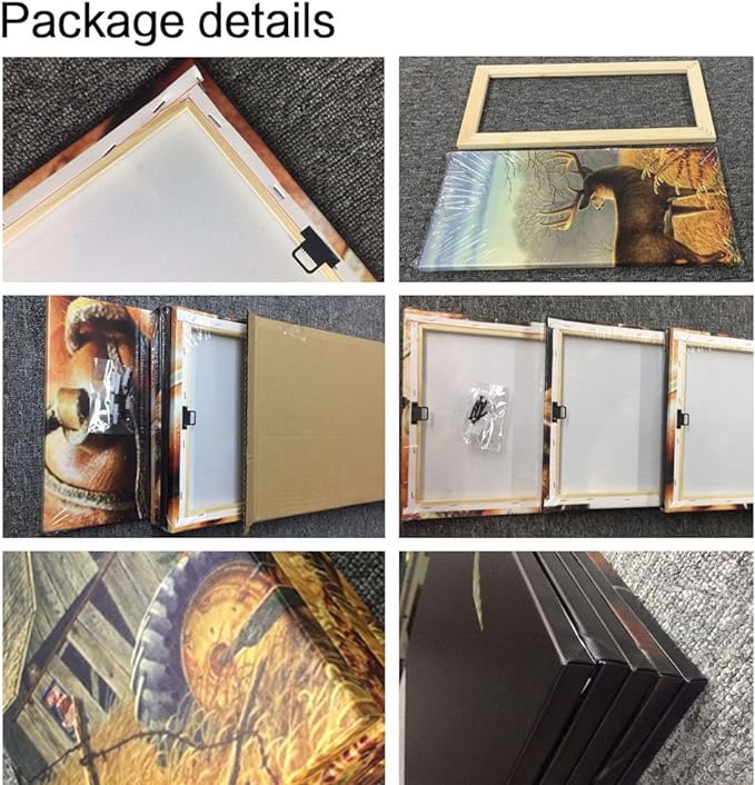 3 Panels Office Wall Art Dartboard with Darts Closeup Large Vintage Canvas Wall Art Contemporary Modern Artwork Pictures Wall Art for Living Room Bedroom Decorations Framed Ready to Hang - 24" Wx36 H