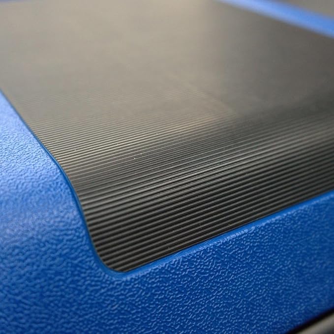 Gronk Fitness Adjustable Exercise Step Platform 16"x16" with Stackable Step Risers | Aerobic Stepper & Fitness Step Platform for Cardio, Strength Training & Physical Therapy Workouts