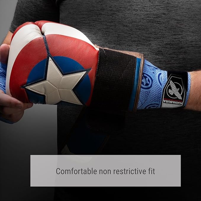 Hayabusa Marvel Hero Elite Mexican Style Boxing Hand Wraps for Men & Women