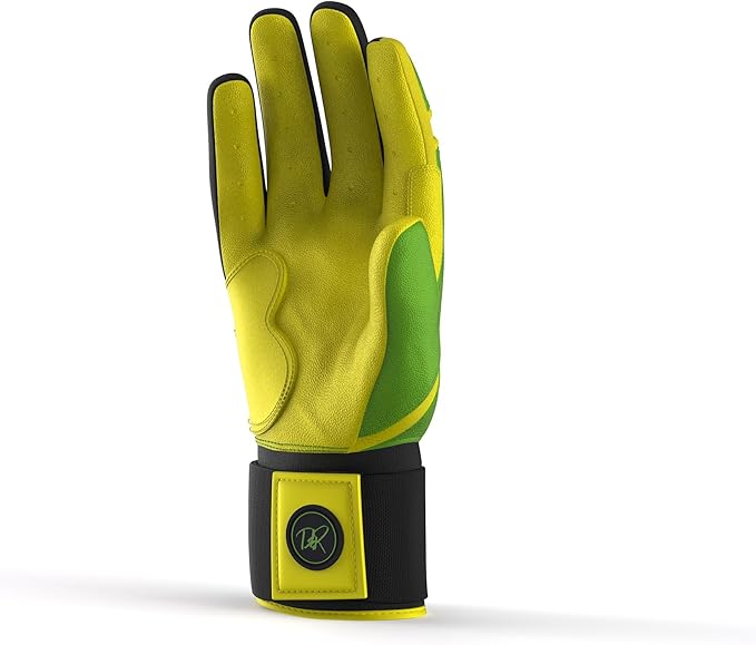 Drip & Rip Baller Series - Youth Batting Gloves + Adult Batting Gloves - for Softball and Baseball - Long Cuff Style for Men and Youth