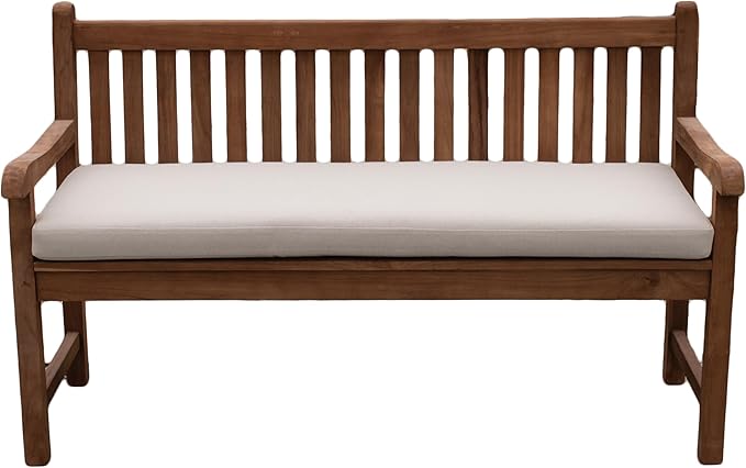 Tommy Bahama Bench Cushion, 50" X 19" X 2.5", Bamboo Bay Sand