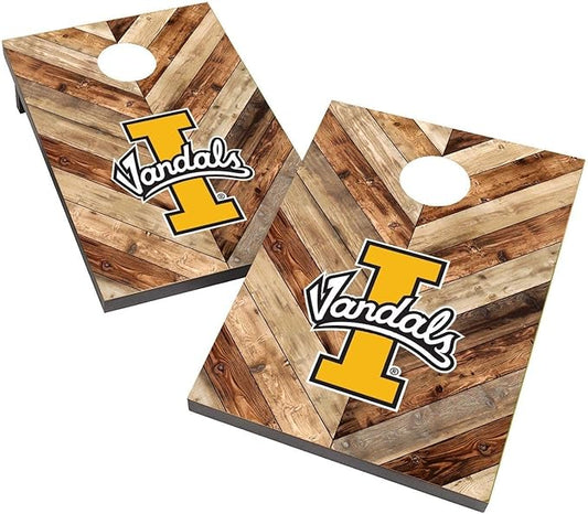 College Team Cornhole Boards, 2x4 Bag Toss Game Set, Officially Licensed Cornhole Game, Perfect for Tailgates