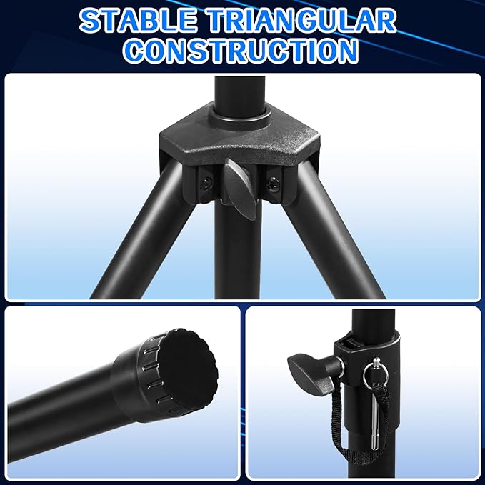 Turnart Dart Board Stand,Dart Board Outdoor Holder 3.7KG Duty Portable Dartboard Stands for Adults, Dartboard Accessories Adjustable Height 106cm to 200cm