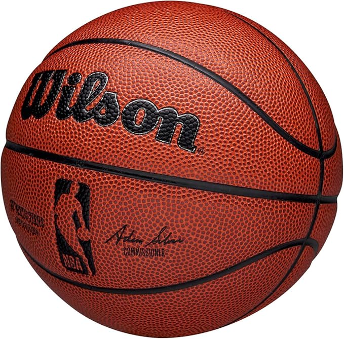 WILSON NBA Authentic Indoor/Outdoor Basketballs - Size 3, Size 6 and Size 7