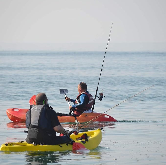 Universal Deluxe Kayak Seat Cushion with Storage Bag for Kayak,Padded Boat,SUP,Canoe,Fishing Boat,Seats with 4 Adjustable Straps