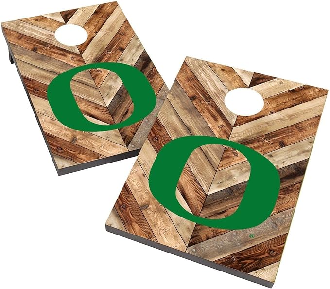 College Team Cornhole Boards, 2x4 Bag Toss Game Set, Officially Licensed Cornhole Game, Perfect for Tailgates