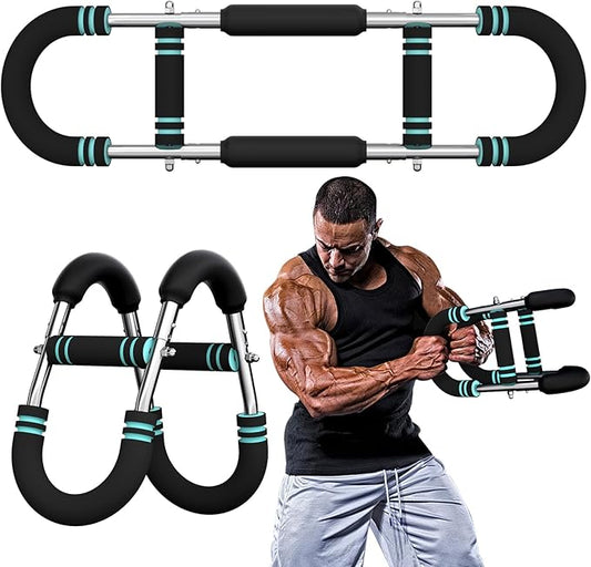 Twister Arm Trainer,Adjustable Chest Workout Equipment, Arm Shoulder Chest Trainer for Men,Chest arm Exerciser, Portable Chest Clip Muscle(U60-100lbs kit)