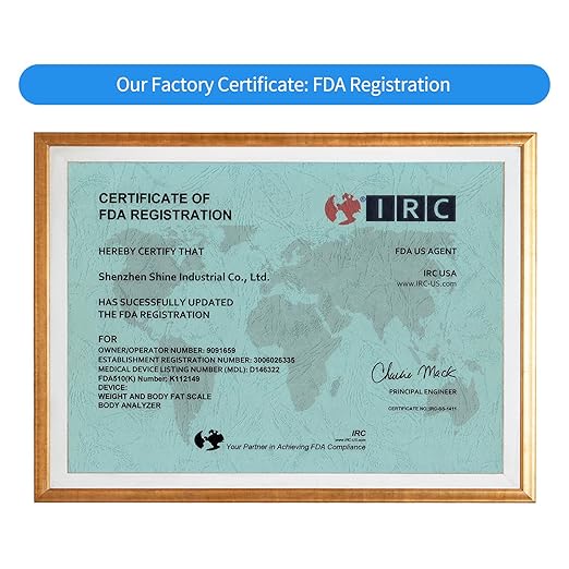 Vitafit 550lb Smart Bathroom Scale for Body Weight, High Precision in 0.1lb Assured by Weight Scale Professional Factory Since 2001, App Sync 13 Body Composition with BMI and Body Fat, Black