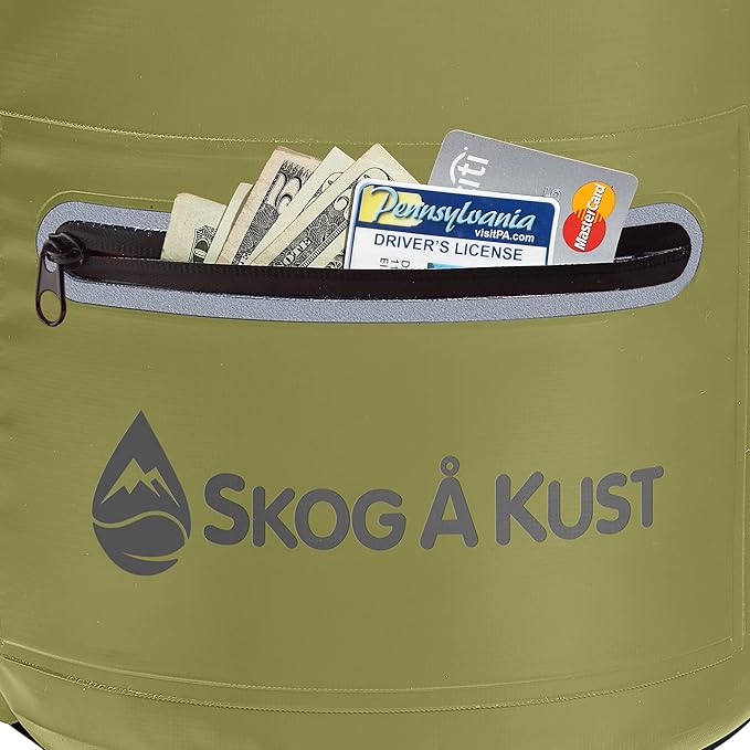 Skog Å Kust DrySak - Roll Top Waterproof Bag for Travel & Outdoors - 5, 10 & 20 Liter sizes