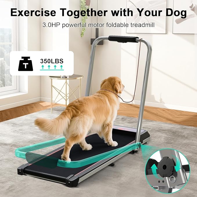 Treadmill with Incline, 3 in 1 Walking Pad with Incline for Home Office w/3.0HP Motor/7.6MPH, Walking Pad with Handle Bar/Remote/LED Display, Walking Pad Treadmill with Incline Supports Up to 350lbs