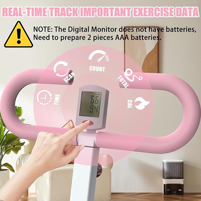 Squat Machine for Home - Exercise Machine with Adjustable Resistance Bands Row-N-Ride Squat Assist Trainer for Glutes & Ab Back Legs Workout