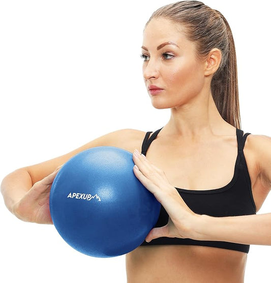 APEXUP Yoga & Pilates Ball - Anti Slip Heavy Duty Gym Ball for Fitness, Balance & Core Workout