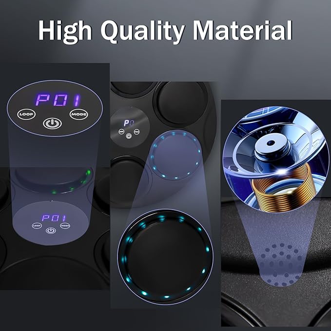 Music Boxing Machine with Gloves, Bluetooth Connection, Wall Punching Pad Boxing Trainer Musical Exercise Equipment for Gym, Office, Home for Workout.