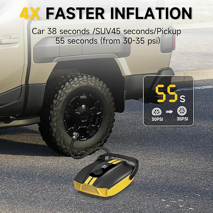 50PSI Paddle Board Pump Electric Portable, Sup Pump with Auto-Off,9 Modes Paddleboard Pump for Stand Up Paddle Board/Car/Kayak/Motorcycle/Bicycle