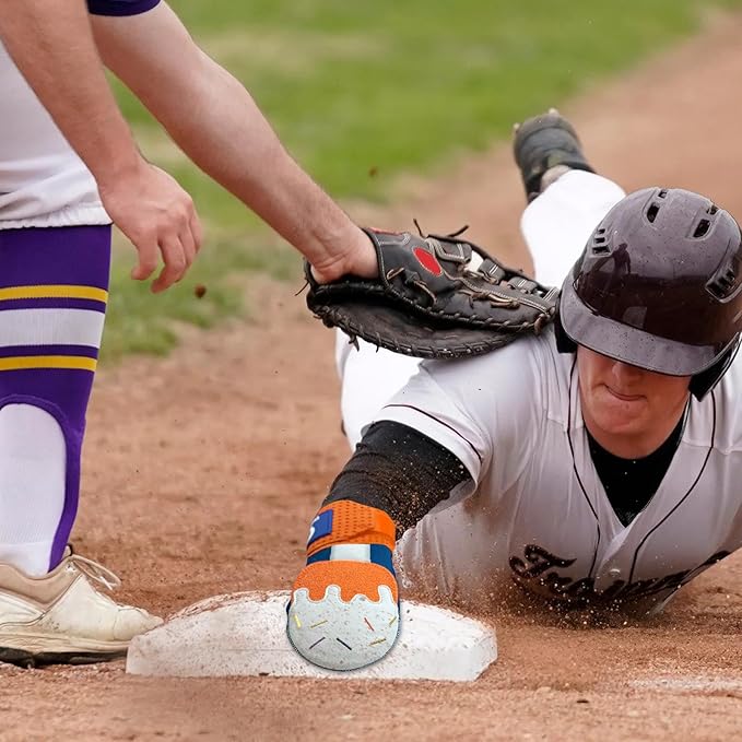 Gracfulcub Baseball Sliding Mitt, Baseball Glove Softball Guard, Ergonomic Design Protecting Fingers for Basic Base Running