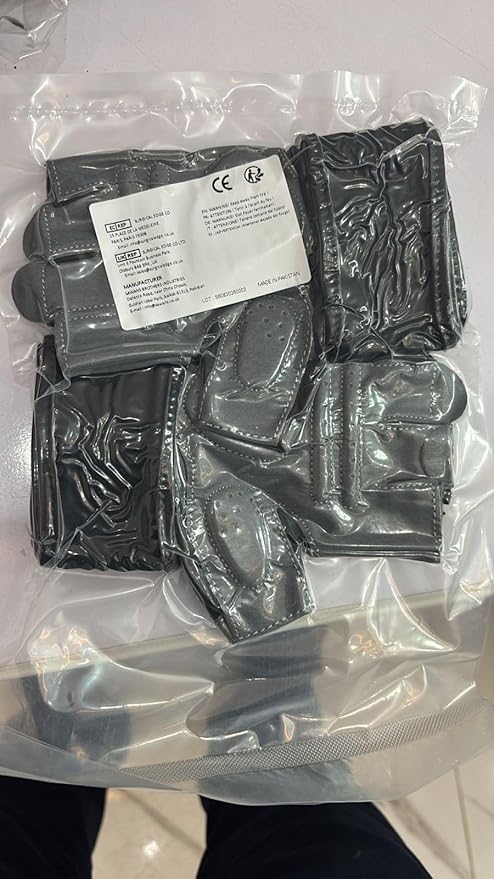 Gym Gloves Fitness Training Anti Slip Shock-Absorbing Weight Lifting Gloves Padded Grip Breathable Fingerless Workout Support for Men Women Cycling Exercise