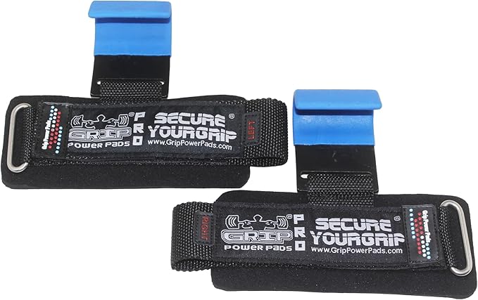 Weight Lifting Hooks Heavy Duty Lifting Wrist Straps Pull Ups Deadlift Straps Power Lifting Grips Padded Workout Straps for Weightlifting Gym Gloves for Men & Women Premium Workout Equipment