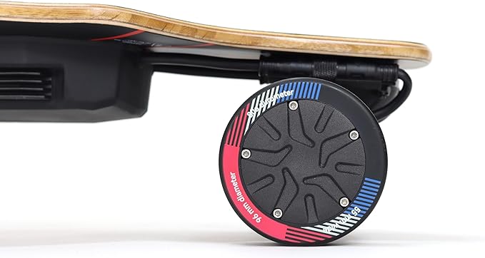 Backfire G5 Electric Skateboard with OLED R5s Remote, Top Speed: 28.5mph, up to 25 Miles Range