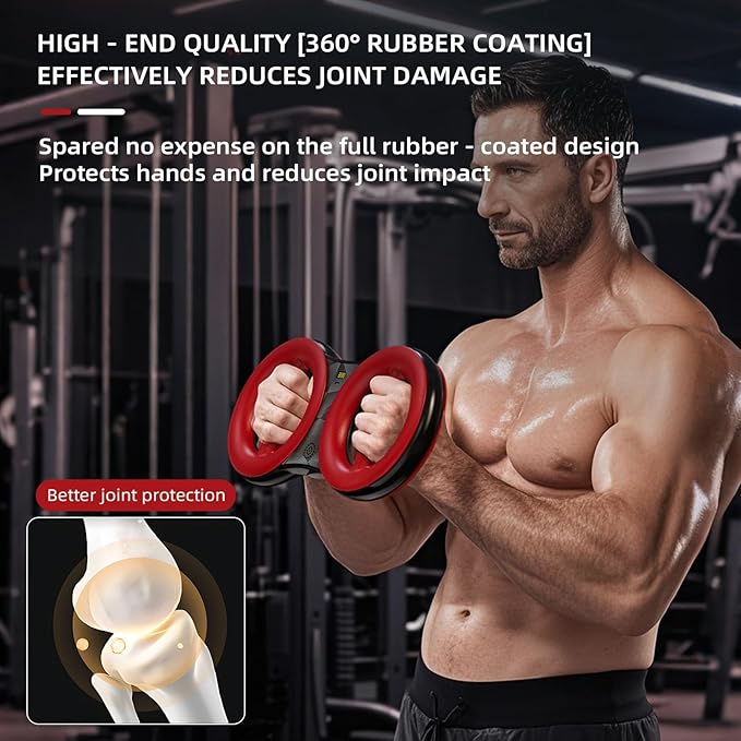 Rotator Machine Forearm Exerciser strengthener Strength Training Unisex Digital Display Adjustable Resistance Non Slip Rubber Coating Home/Gym Workouts Equipment