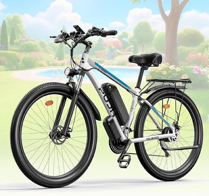 Electric Bike for Adults with Peak 1500W, 80Miles 32MPH Commuting Electric Mountain Bike, 48V 17.5Ah Removable Battery 21-Speed Disc Brakes, 29" Tires and Front Suspension