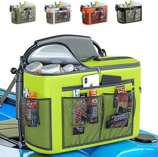 Skywin Kayak Cooler Behind Seat, Waterproof Cooler for Kayaking, Compatible with Lawn Chair Style Seats, Stores Drinks and Keeps Them Cool All Day