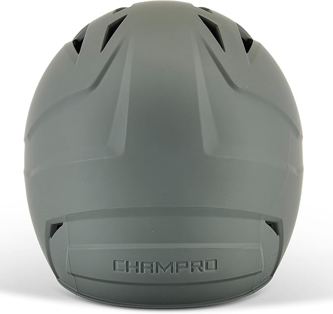 CHAMPRO HX Gamer Plus Batting Helmet with Reversible Jaw Guard