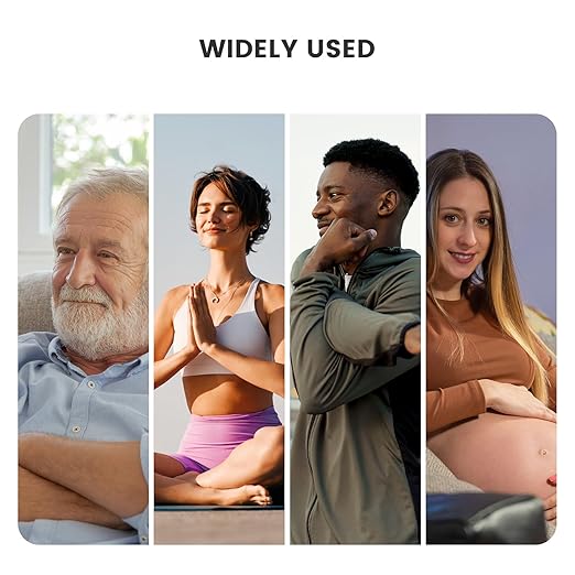 Bluetooth Fingertip Pulse Oximeter, Vibeat SPO2 Monitor with Vihealth APP, Portable Finger Oxygen Sensor with Pulse Rate, Batteries and Lanyard Included, Black