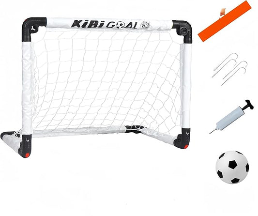 Soccer Goal, Small Foldable Goal for Kids, Kids Goals for The Backyard/Indoor/Outdoor, Mini Soccer Goals for Toddler Gift