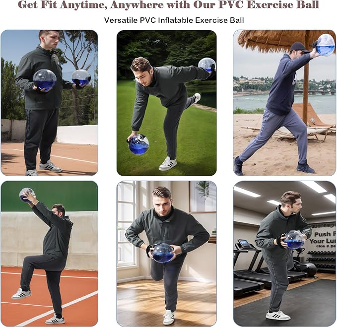 Heavy Duty Adjustable Aqua Bag - Durable Water Filled Training Aqua Bags for Strength Core & Full Body Workouts - Portable Fitness Equipment - Home Gym Outdoor Water Weights Sandbag Alternative