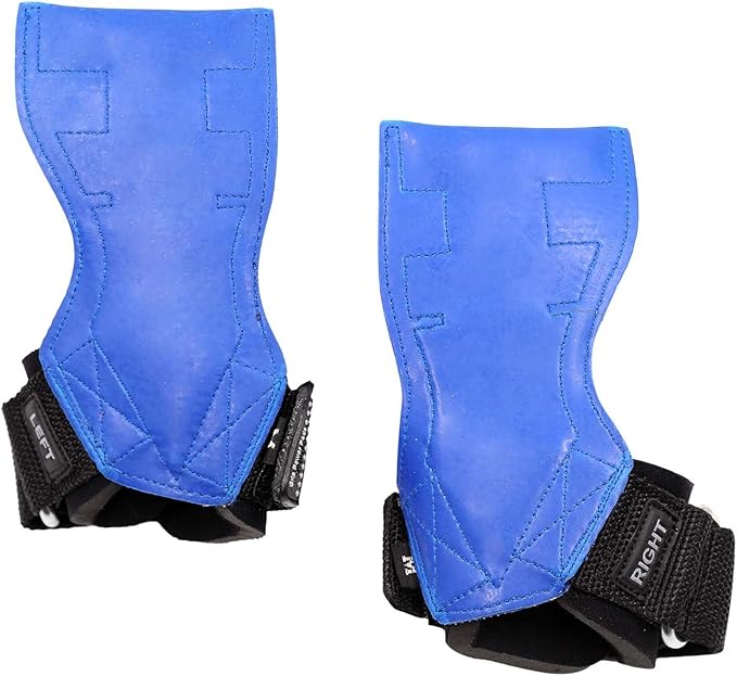 Lifting Grips PRO Weight Gloves Heavy Duty Barbell Gymnastics Straps Alternative to Power Hooks Deadlifts Adjustable Neoprene Padded Wrist Wrap