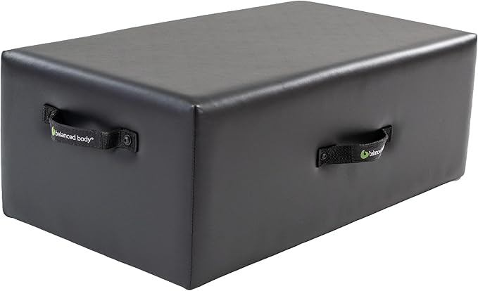 Balanced Body New York Sitting Box for Pilates Reformer, Pilates Equipment for Home Workouts and Professional Studio Use, Fits All Balanced Body Wood Reformers and Metro IQ Reformers