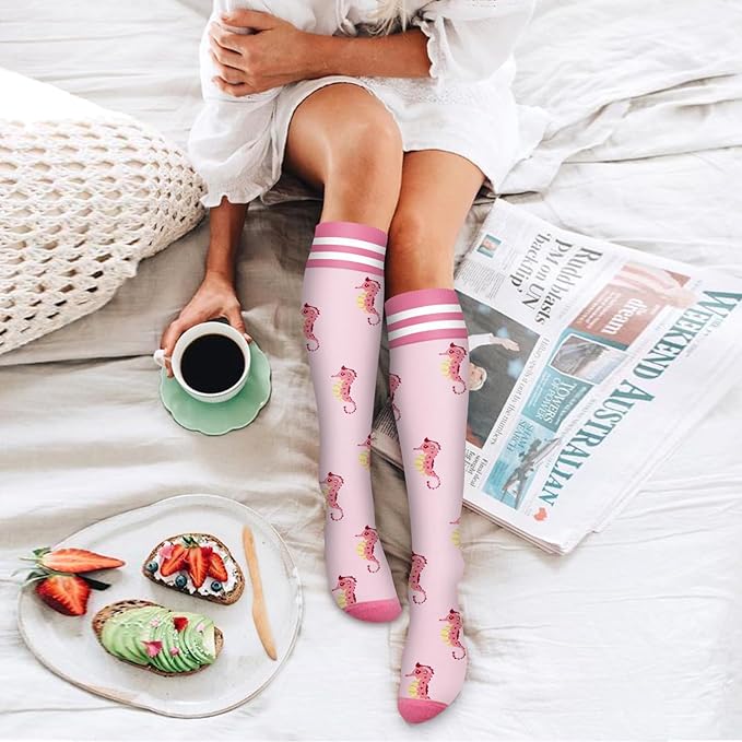 6 Pack Copper Compression Socks for Women and Men Circulation-Best Support for Medical, Running,Nursing,Athletic