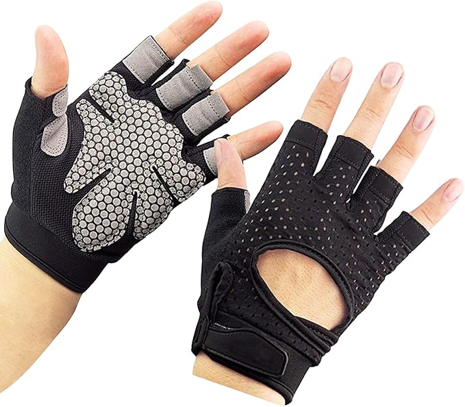 Workout Gloves for Men and Women, Breathable Exercise Gloves for Weight Lifting, Cycling, Gym, Training, Fitness