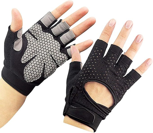 Workout Gloves for Men and Women, Breathable Exercise Gloves for Weight Lifting, Cycling, Gym, Training, Fitness