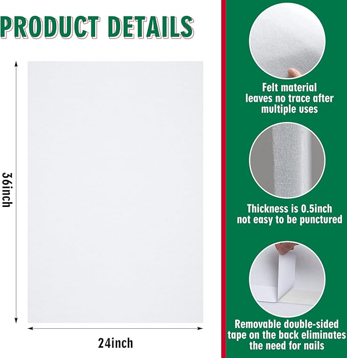 Dart Board Backing Felt Wall Tiles Cork Dart Board Backer Alternative Self-Adhesive Wall Protectors Square Backing Tiles