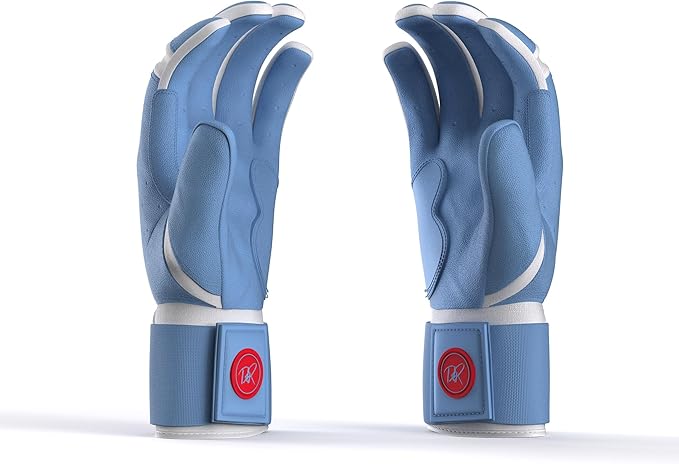 Drip & Rip Baller Series - Youth Batting Gloves + Adult Batting Gloves - for Softball and Baseball - Long Cuff Style for Men and Youth