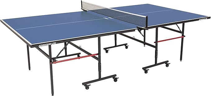 STIGA Advantage Series Ping Pong Tables - 13, 15, 19, and 25mm Tabletops - Quickplay 10 Minute Assembly - Playback Mode - Recreational to Tournament Level