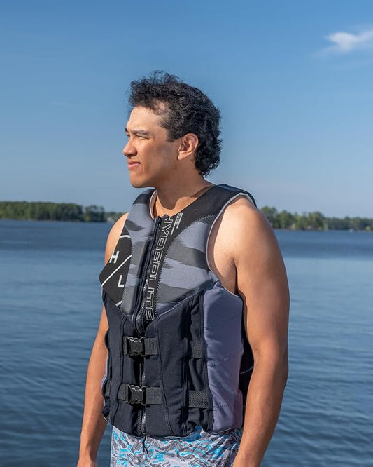 Hyperlite Fluid Flex Men's Life Vest, US Coast Guard & Transport Canada Approved