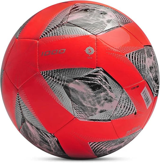 Soft PU Leather Soccer Ball, Indoor Outdoor Team Sports, Training Practicing Game Match Soccer Ball Gift for Adult Youth, 1pcs