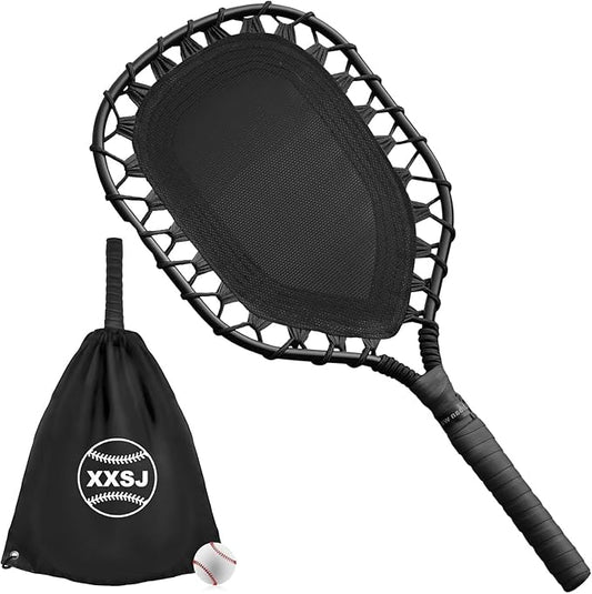 Fungo Racket Baseball for Fly Balls: XXSJ Softball Training Equipment for Coaches and Parents - Practice Hitting Grounders Line Drives Pop Flies