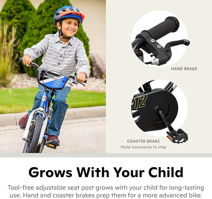 Schwinn Elm and Koen Bike or Balance Bike, 12-20 Inch Bike for Kids Ages 2-13, Black, Blue, Red, Teal, Pink or Purple, SmartStart Ergonomic Design, Adjustable Seat Grows with Child, Training Bicycle