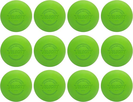Velocity Lacrosse Balls - 1, 2, 3, 6, 12, 18, 24, 36, 60 and 120 Packs - for Practice, Official NFHS and College Approved Size