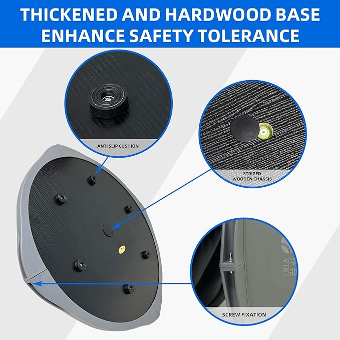 Balance Ball Home Workout Equipment, 27.5/31.5 inch Exercise Ball Balance Trainer, Stability Ball for Exercise, Half Balance Ball Strength Training Equipment for Cardio and Core Training