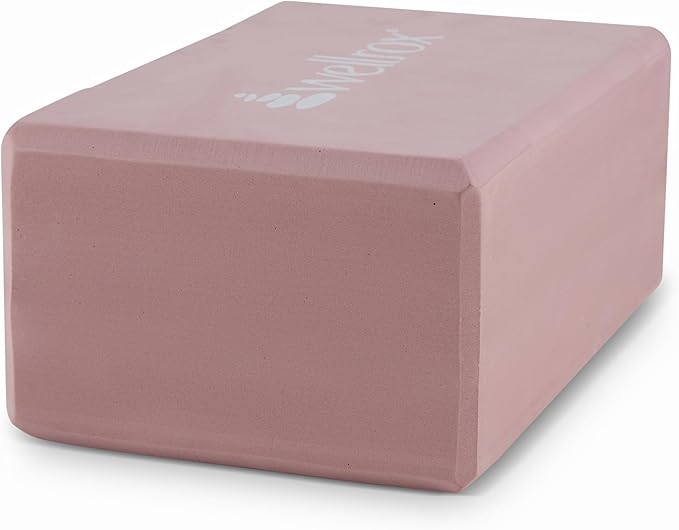 Supportive Yoga Block Non-Slip EVA for Yoga, Pilates, Stretching, and Meditation (4"x6"x9")
