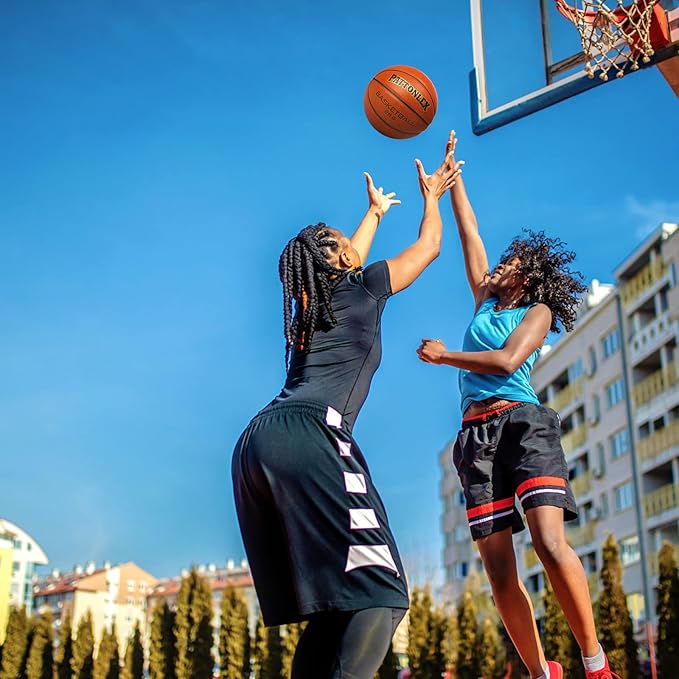 Women's Basketball - Size 6 (28.5) with Pump - Ideal for Girls' Basketball