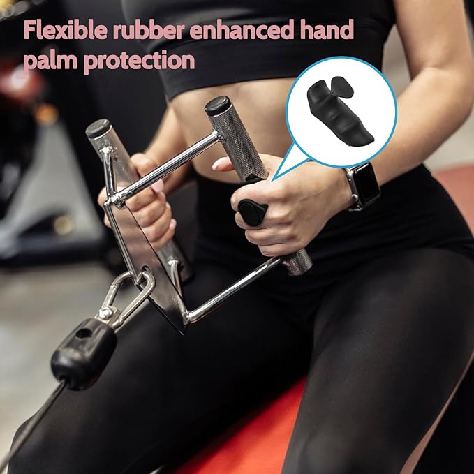 Weight Lifting Grips, Anti-Slip Workout Grips, Gym Gloves for Weight Lifting, Workout Gloves for Exercise and Training,Rypt Grips for Men and Women, Deadlift, Pull-Ups, Dumbbell