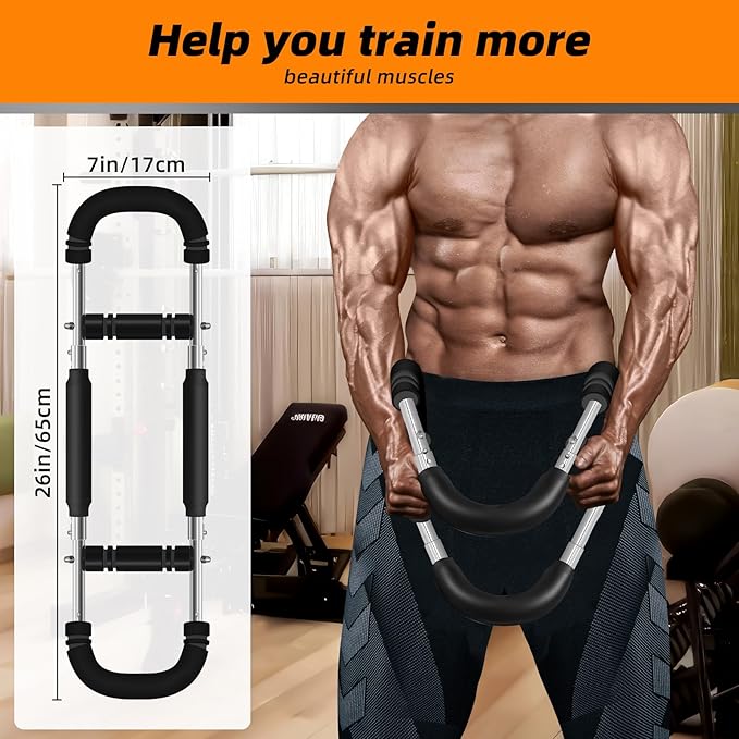 Twister Arm Trainer, Women's arms, Men's Chest, Shoulder and Forearm Muscle Training Fitness Equipment, Portable Spring Resistance Home Fitness Equipment